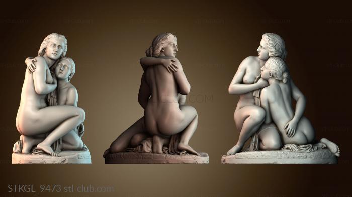 Статуэтки девушки STKGL_9473