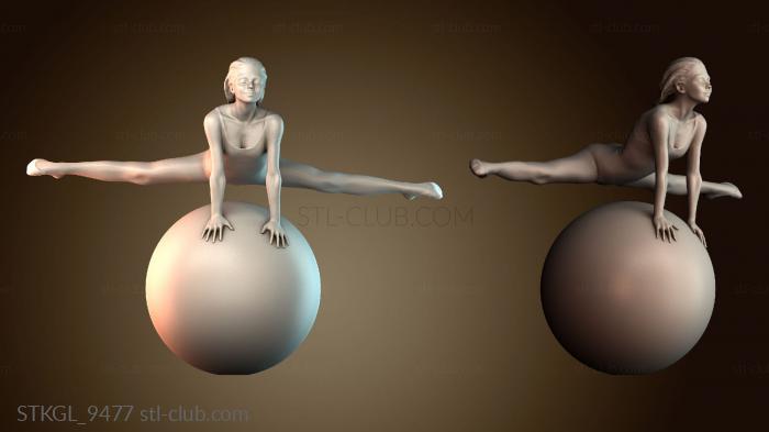 Статуэтки девушки STKGL_9477