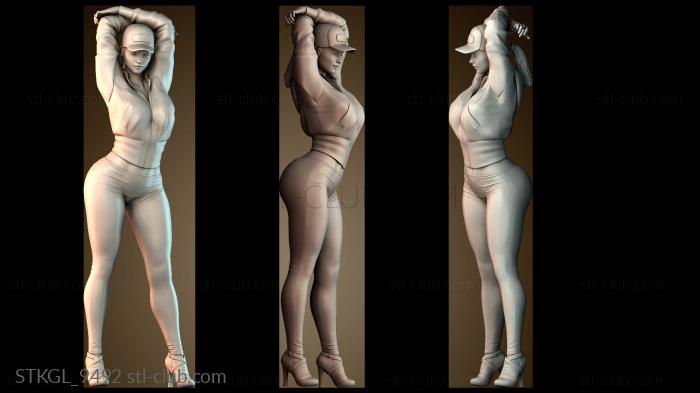 Статуэтки девушки STKGL_9492