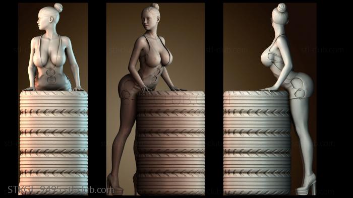 Статуэтки девушки STKGL_9495