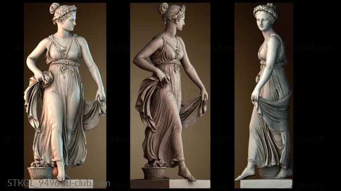 Статуэтки девушки STKGL_9496