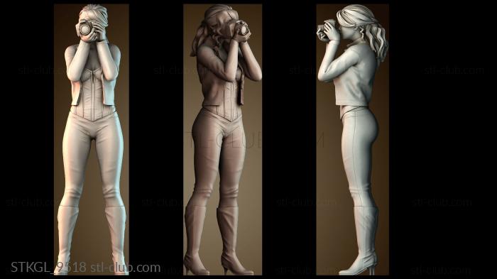 Статуэтки девушки STKGL_9518