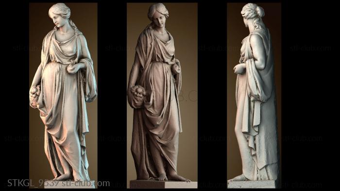 Статуэтки девушки STKGL_9539