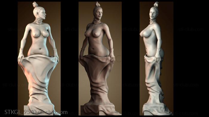 Статуэтки девушки STKGL_9540