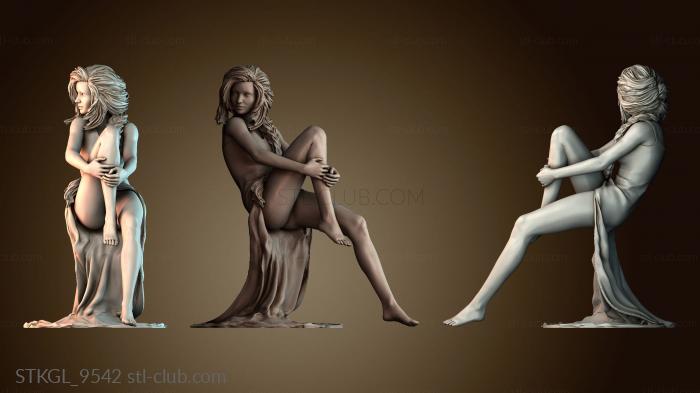 Статуэтки девушки STKGL_9542