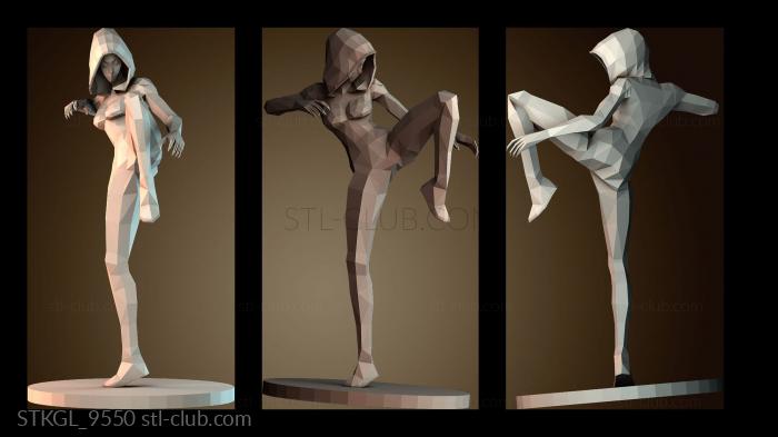 Статуэтки девушки STKGL_9550