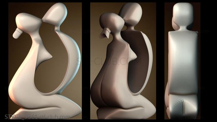 Статуэтки девушки STKGL_9561