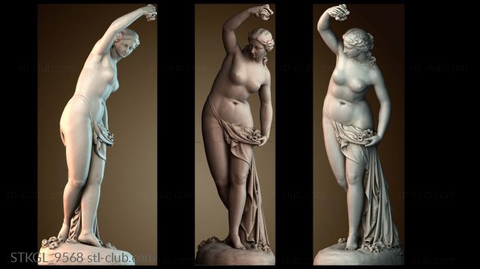 Статуэтки девушки STKGL_9568