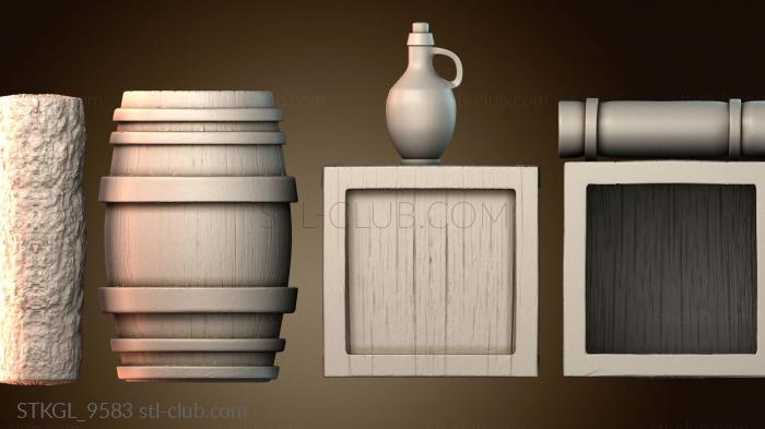 Статуэтки девушки STKGL_9583