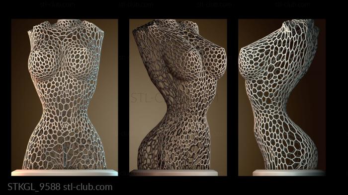 Статуэтки девушки STKGL_9588