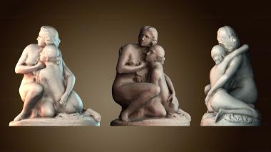 3D модель Купающиеся женщины (STL)