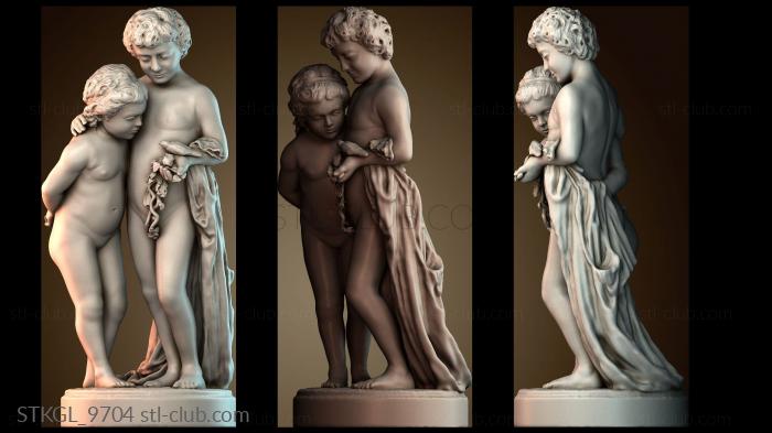 Статуэтки девушки STKGL_9704