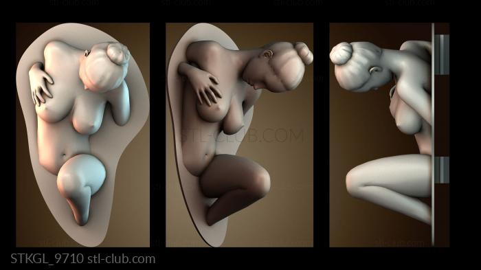 Статуэтки девушки STKGL_9710