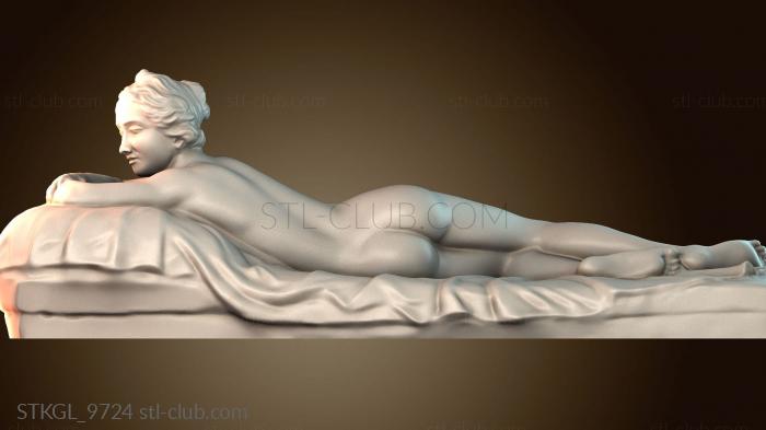 Статуэтки девушки STKGL_9724