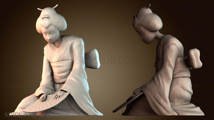 Статуэтки девушки STKGL_9739