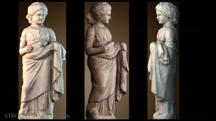Статуэтки девушки STKGL_9754