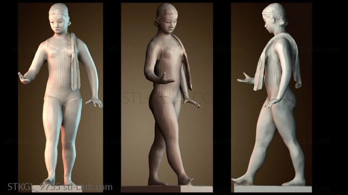 Статуэтки девушки STKGL_9755