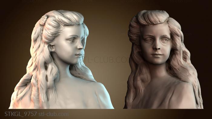 Статуэтки девушки STKGL_9757