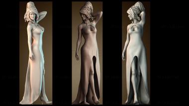 3D модель Ребекка Тисдейл Женщина (STL)