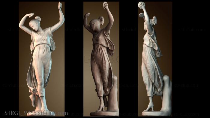 Статуэтки девушки STKGL_9765