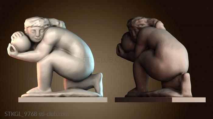 Статуэтки девушки STKGL_9768