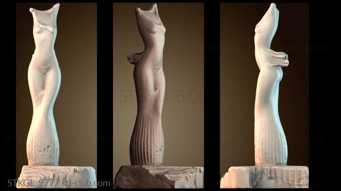 Статуэтки девушки STKGL_9777