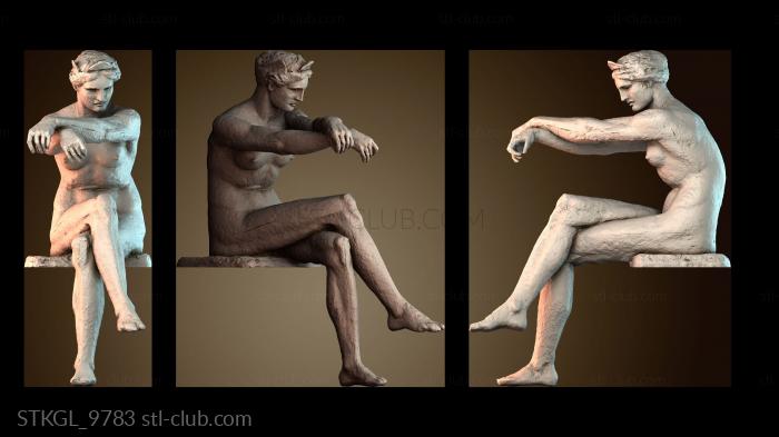 Статуэтки девушки STKGL_9783