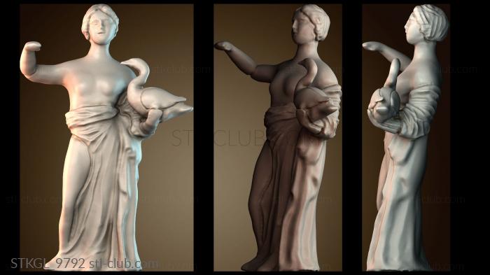 Статуэтки девушки STKGL_9792