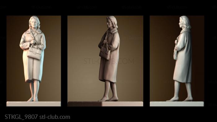 Статуэтки девушки STKGL_9807