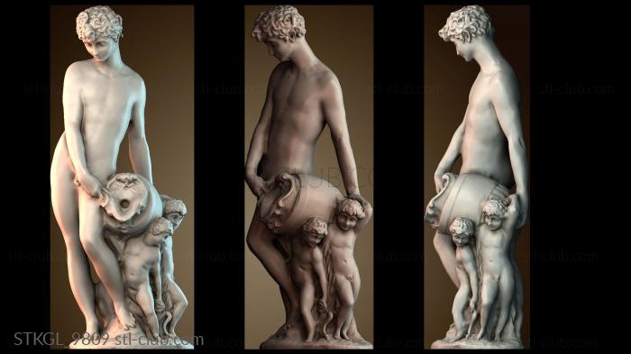 Статуэтки девушки STKGL_9809