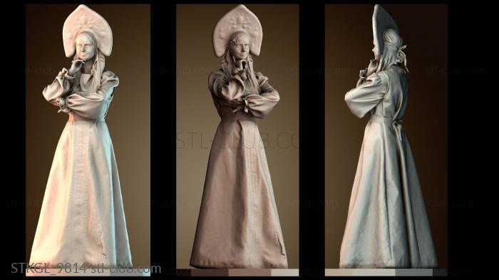 Статуэтки девушки STKGL_9814