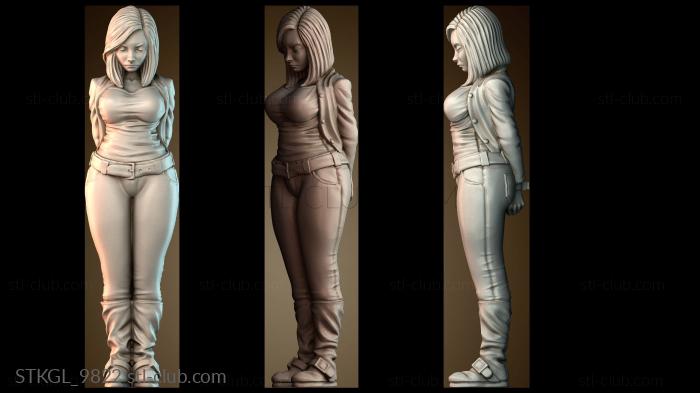 Статуэтки девушки STKGL_9822