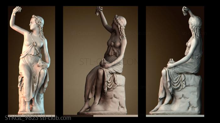 Статуэтки девушки STKGL_9823