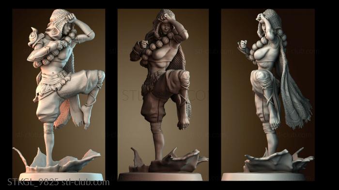 Статуэтки девушки STKGL_9825