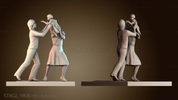 Статуэтки девушки STKGL_9830