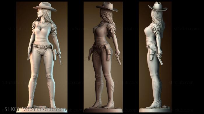 Статуэтки девушки STKGL_9834