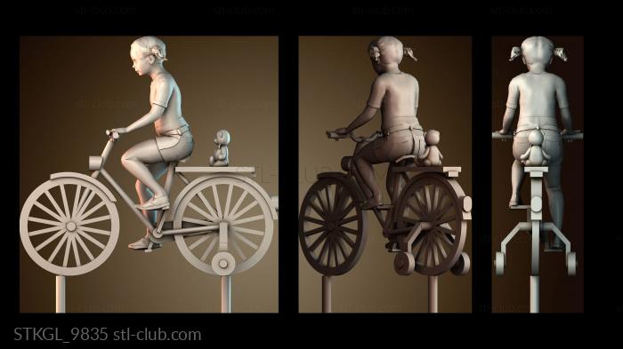 Статуэтки девушки STKGL_9835