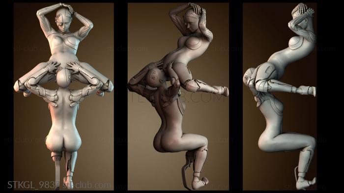 Статуэтки девушки STKGL_9837