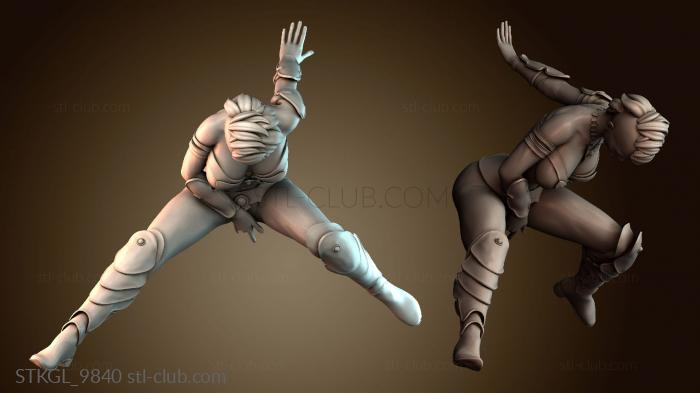 Статуэтки девушки STKGL_9840