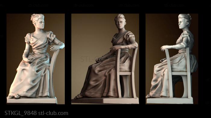 Статуэтки девушки STKGL_9848