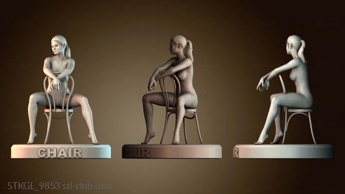 Статуэтки девушки STKGL_9853