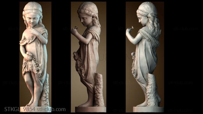 Статуэтки девушки STKGL_9854