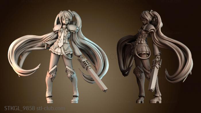 Статуэтки девушки STKGL_9858