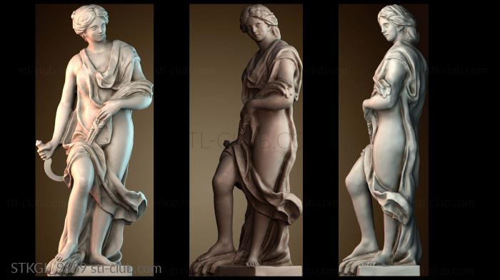 Статуэтки девушки STKGL_9859