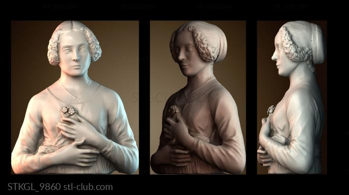 Статуэтки девушки STKGL_9860