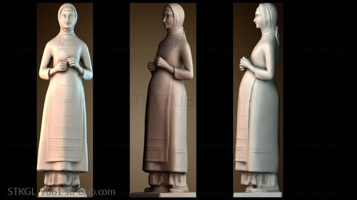 Статуэтки девушки STKGL_9861