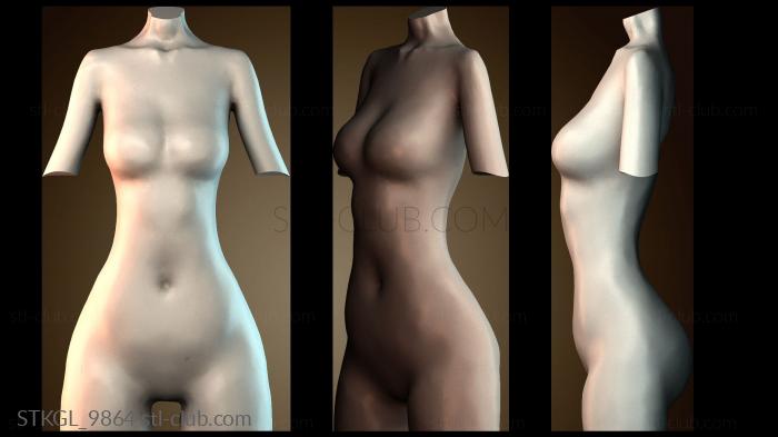 Статуэтки девушки STKGL_9864