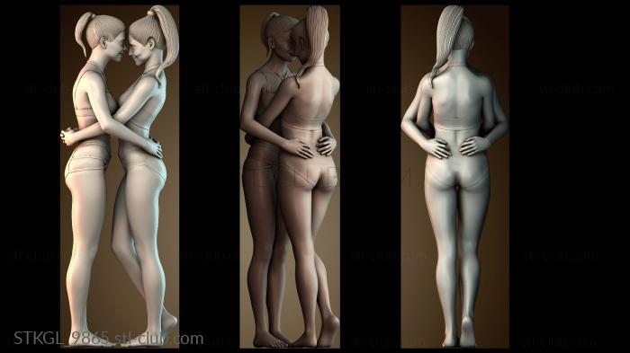 Статуэтки девушки STKGL_9865