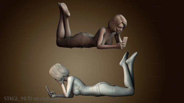 Статуэтки девушки STKGL_9870