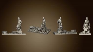 3D модель Расширение Королевства Смерти Terrain SG Соляная Статуя 2 (STL)